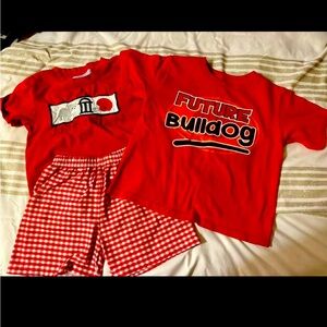 Toddler UGA bulldogs